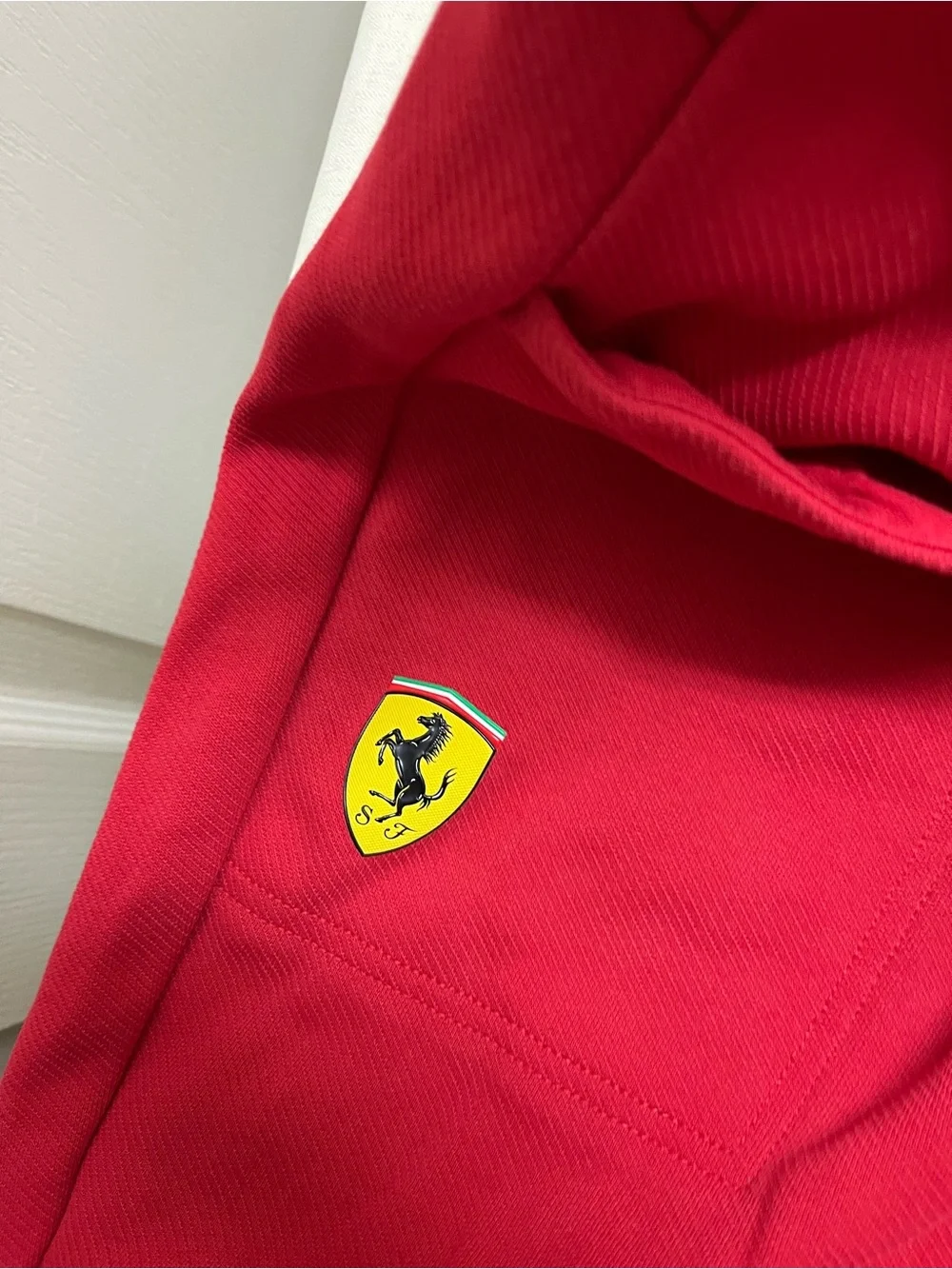 Puma x Scuderia Ferrari M red Race Sweatpants